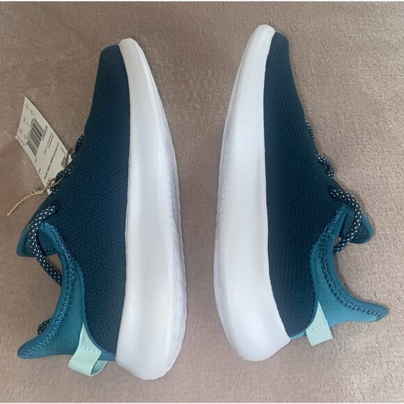 Adidas Cloudfoam Pure SPW kids shoes ID5907 in Teal Blue Size 1 1/2 Youth - Picture 5 of 8